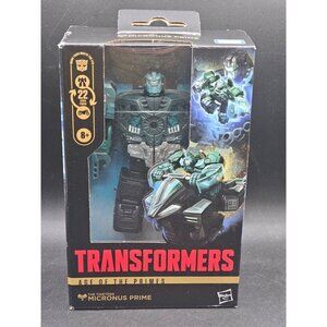 Transformers Age Of The Primes Micronus Prime Action Figure By Hasbro  Boxed Toy